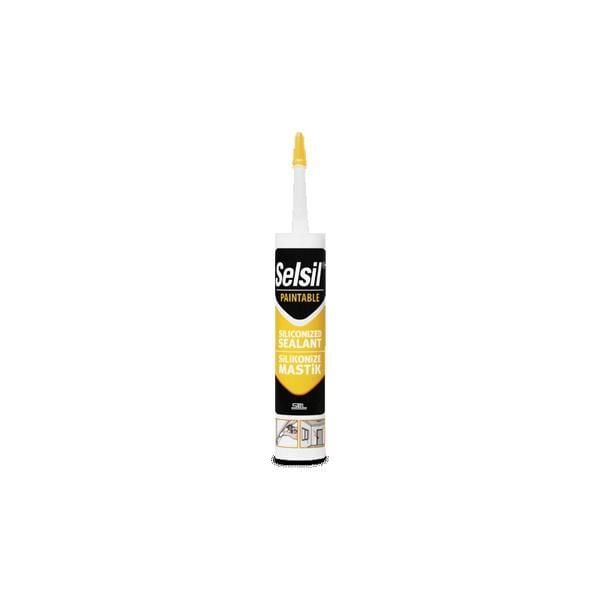Selsil Silikonize Mastik Şampanya 500 Gr(52839)