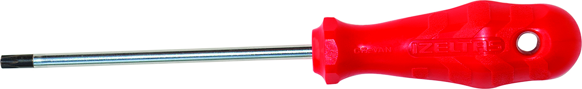 İzeltaş Delikli Torx Uçlu Tornavida 5x125 Tr 27