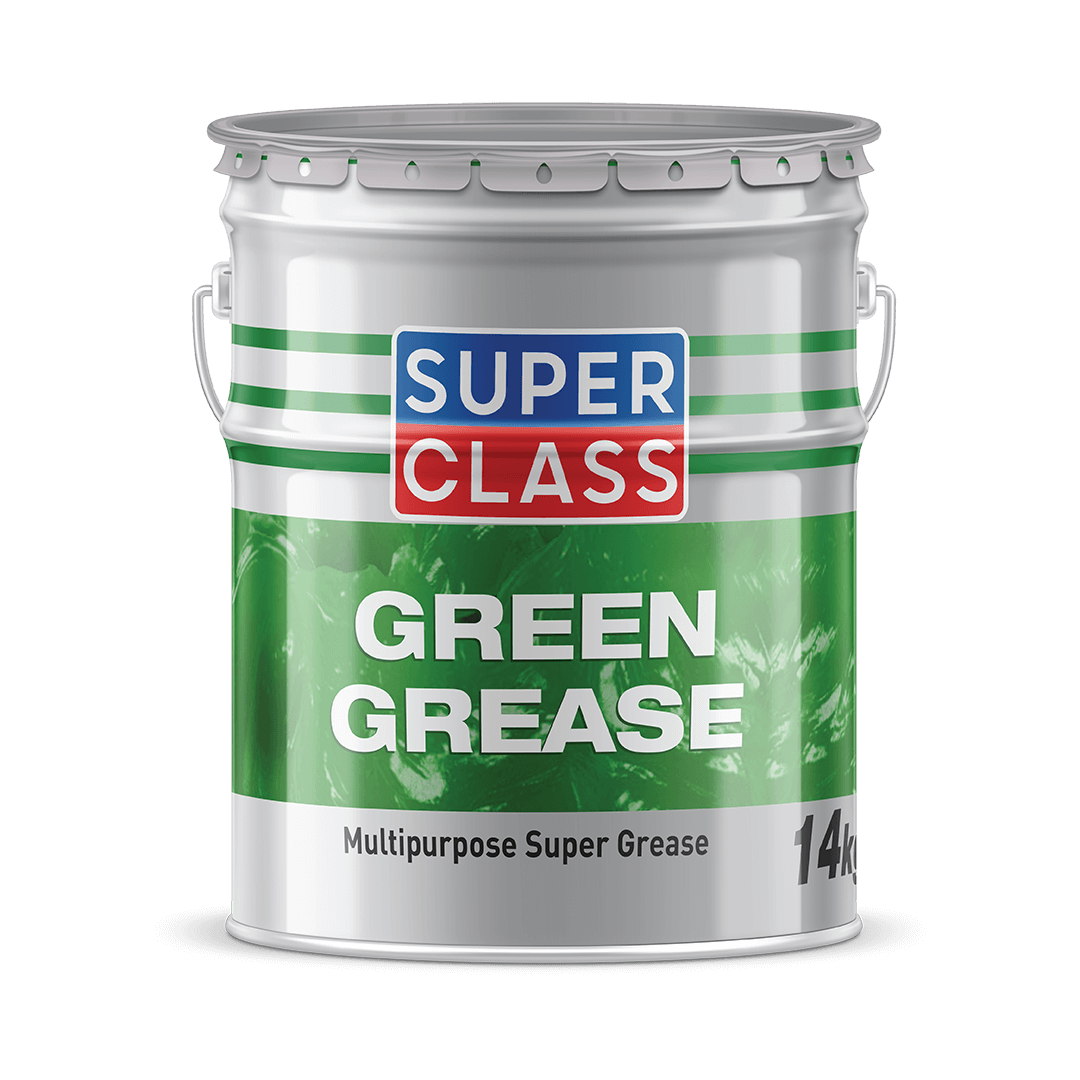 SuperClass Yeşil Kauçuk Gres Yağı 14 Kg