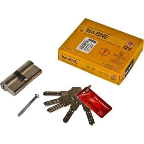 Kale Bilyalı Barelli Silindir Çelik Pimli - Nikel 68 Mm