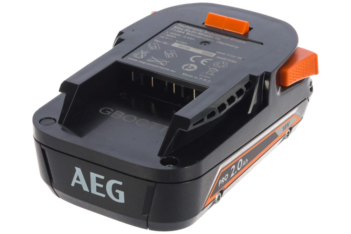 Aeg Akü/batarya/pil 18V 2.0 Ah
