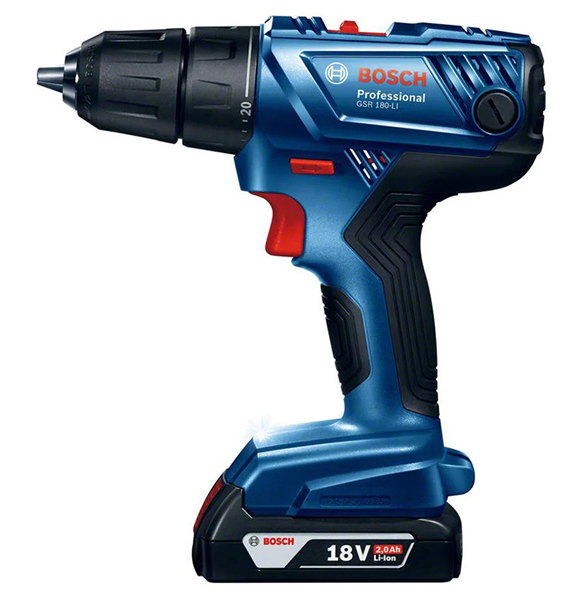 Bosch Gsr 180-Li Akülü Delme Vidalama Makinası 18V 2x2 Ah