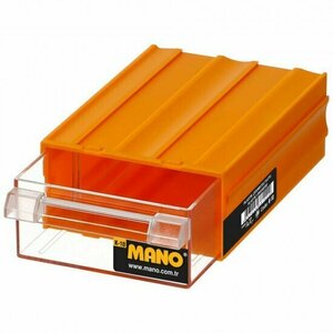 Mano K-56 Plastik Çekmeceli Kutu Sarı