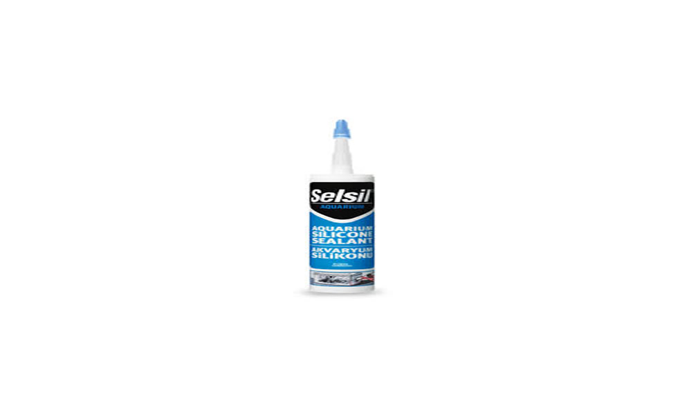 Selsil Akvaryum Silikonu Şeffaf 310 Ml.