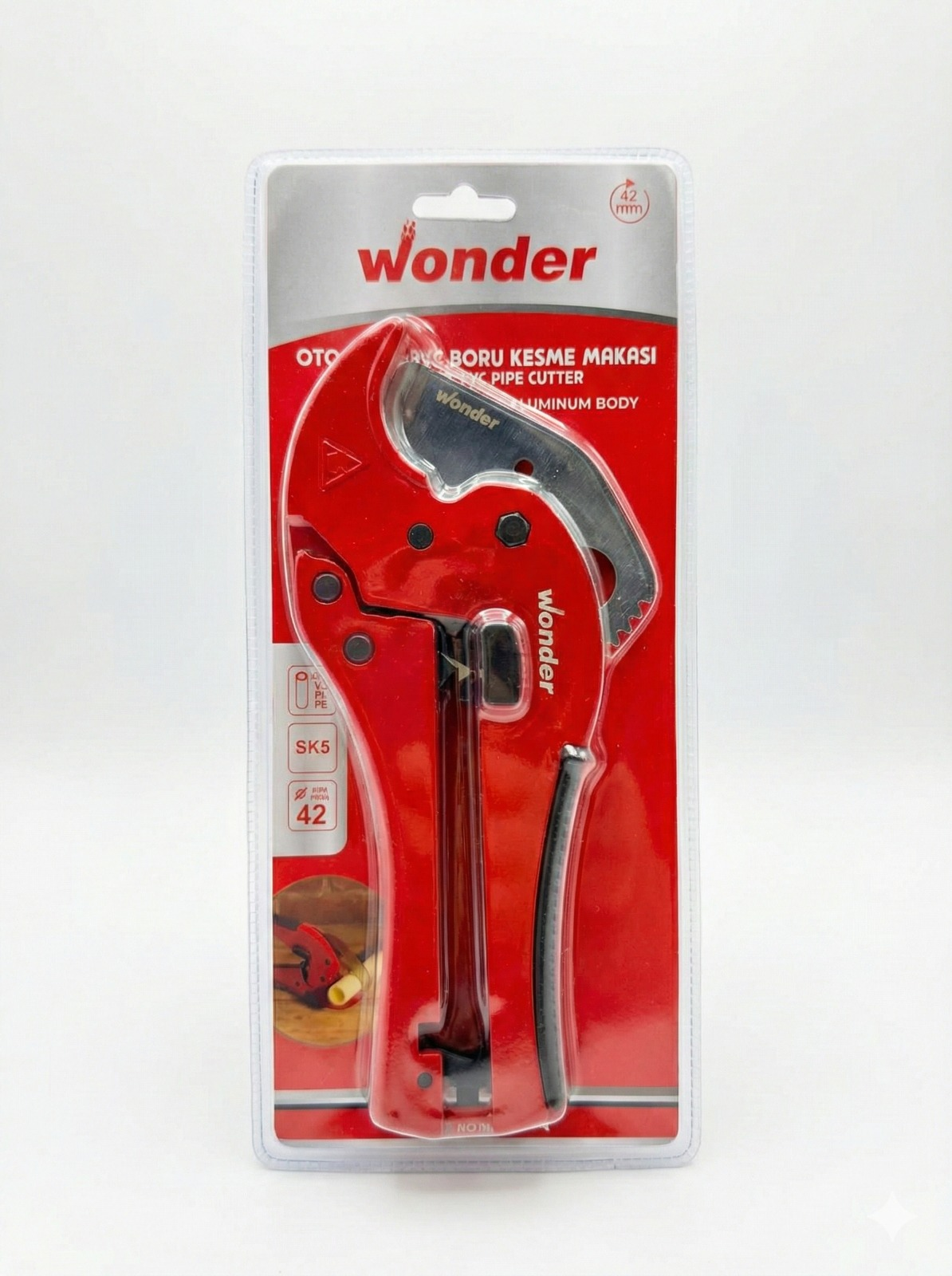 Wonder Pvc Boru Makası Otomatik 42 Mm