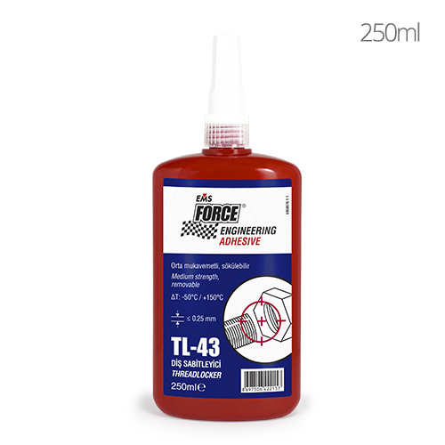 Force TL-43 Civata Sabit. Orta Kuvvet 250 Ml