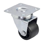 Gb 02 PP 028 Siyah Tablalı Bavul Tekeri 28 Mm