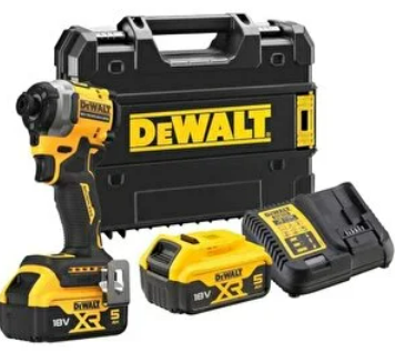 Dewalt DCF850P2 (Karton Kutulu) Kömürsüz Darbeli Tornavida 18V 5,0AH 206Nm (TS)