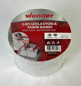 Wonder Çatı İzolasyon Tamir Bant 100mmx2mt (Çamur Bant)