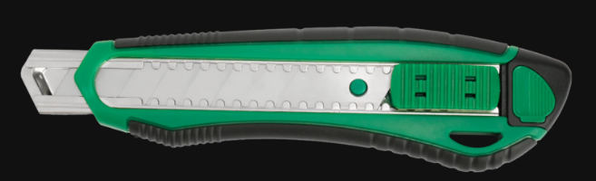 İzeltaş Ergonomik Kilitli Maket Bıçağı 18 MM