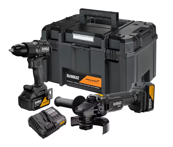 Dewalt X Mclaren DCD86M Darbeli Matkap + DCG45M 125 Mm Avuç Taşlama