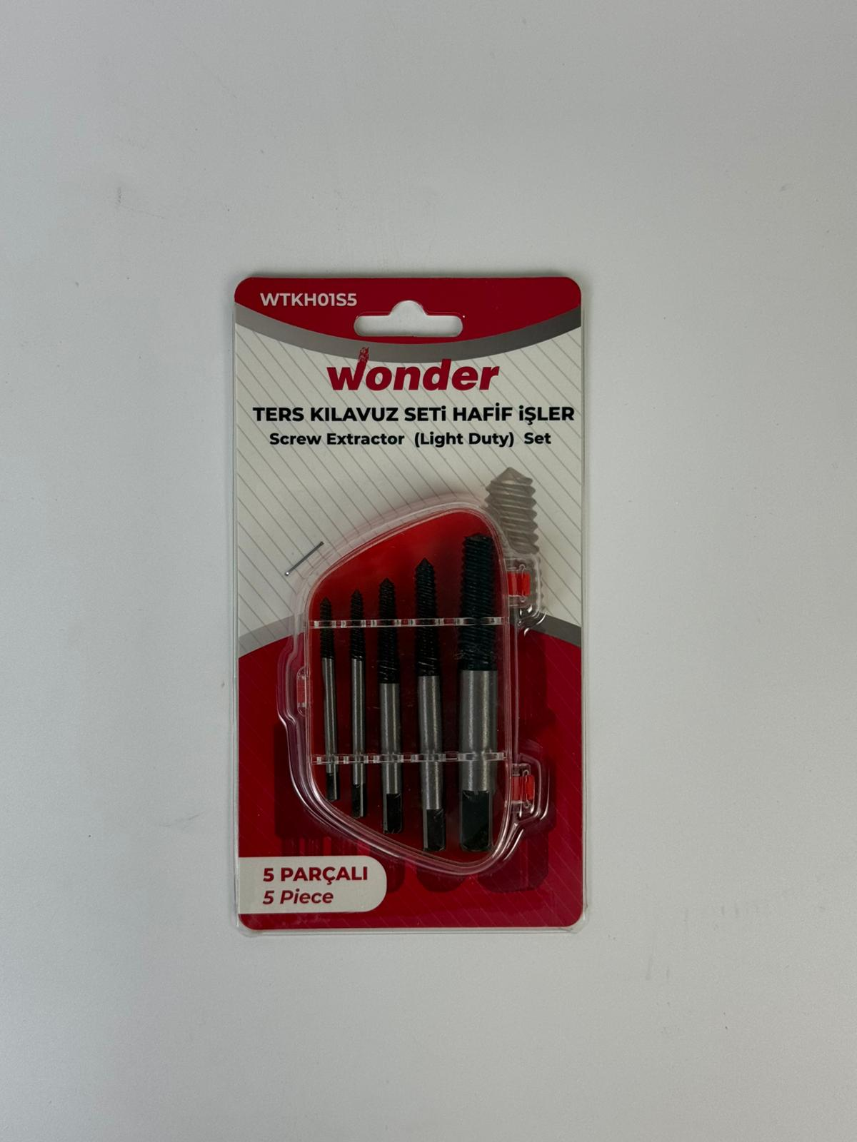 Wonder Ters Kılavuz Seti Hafif 6 Lı
