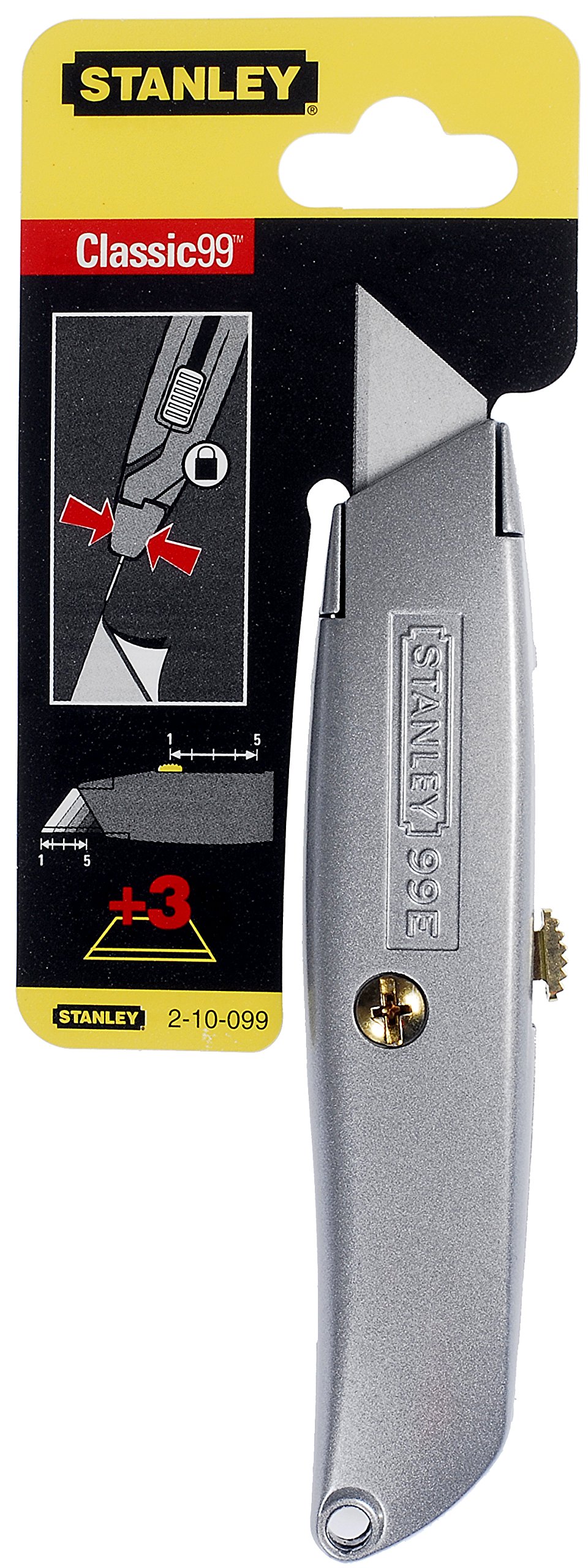 Stanley 99E Çıkartılabilir Maket Bıçağı 185mm