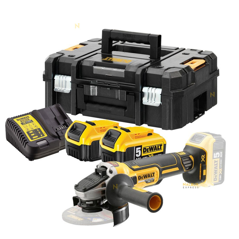 Dewalt DCG405P2 Taşlama Makinesi 2x5 Ah