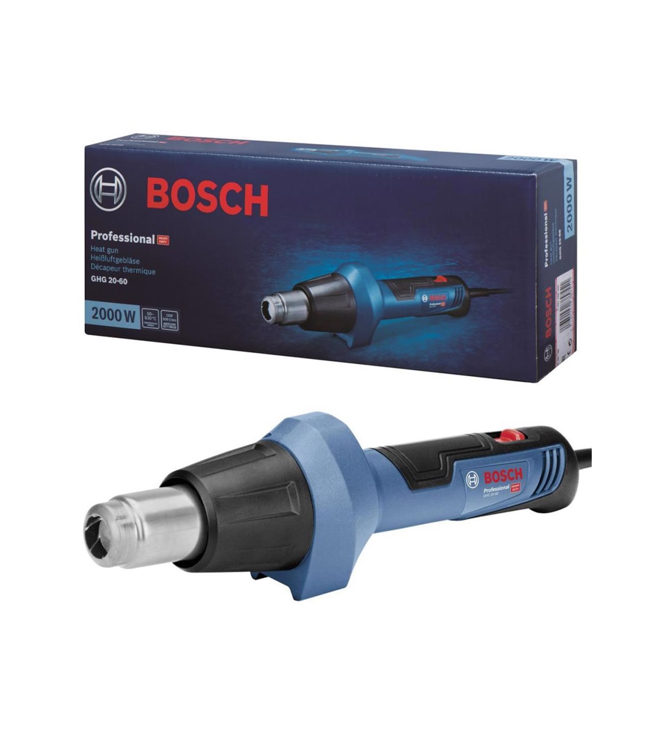 Bosch GHG 20-60 Sıcak Hava Tabancası 2000W