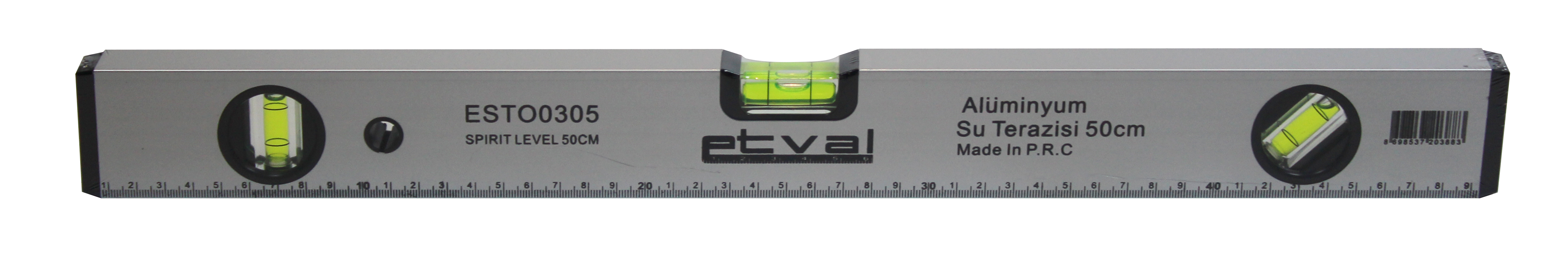 Etval Alüminyum Su Terazisi 50 Cm
