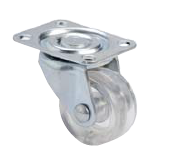 Dk 02 Pc 028 Şeffaf Tablalı Bavul Tekeri 28 Mm