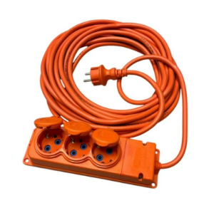Bylion 3 Lü Kauçuk Seyyar Uzatma Kablosu 10 Metre 3X2.5Mm