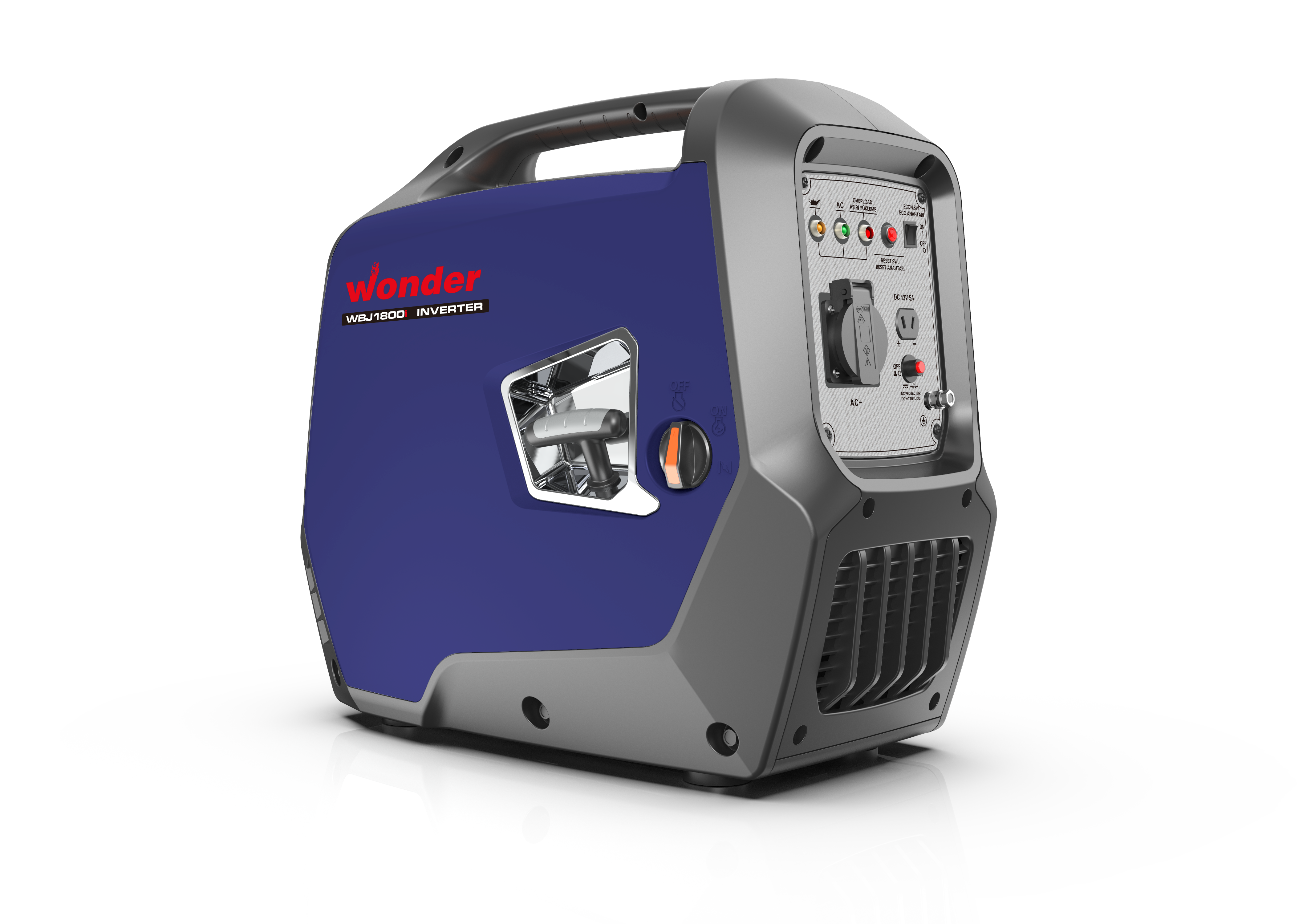 Wonder Benzinli İnvertör Jeneratör 2.5KVA(1.8KW)