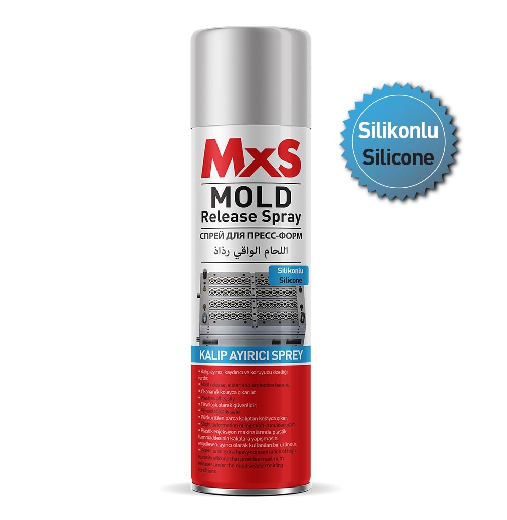 Mxs Silikonlu Kalıp Ayırıcı Sprey 400 Ml