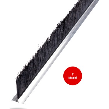 Kapı Altı Fırçası Alüminyum T Tipi 100 Cm