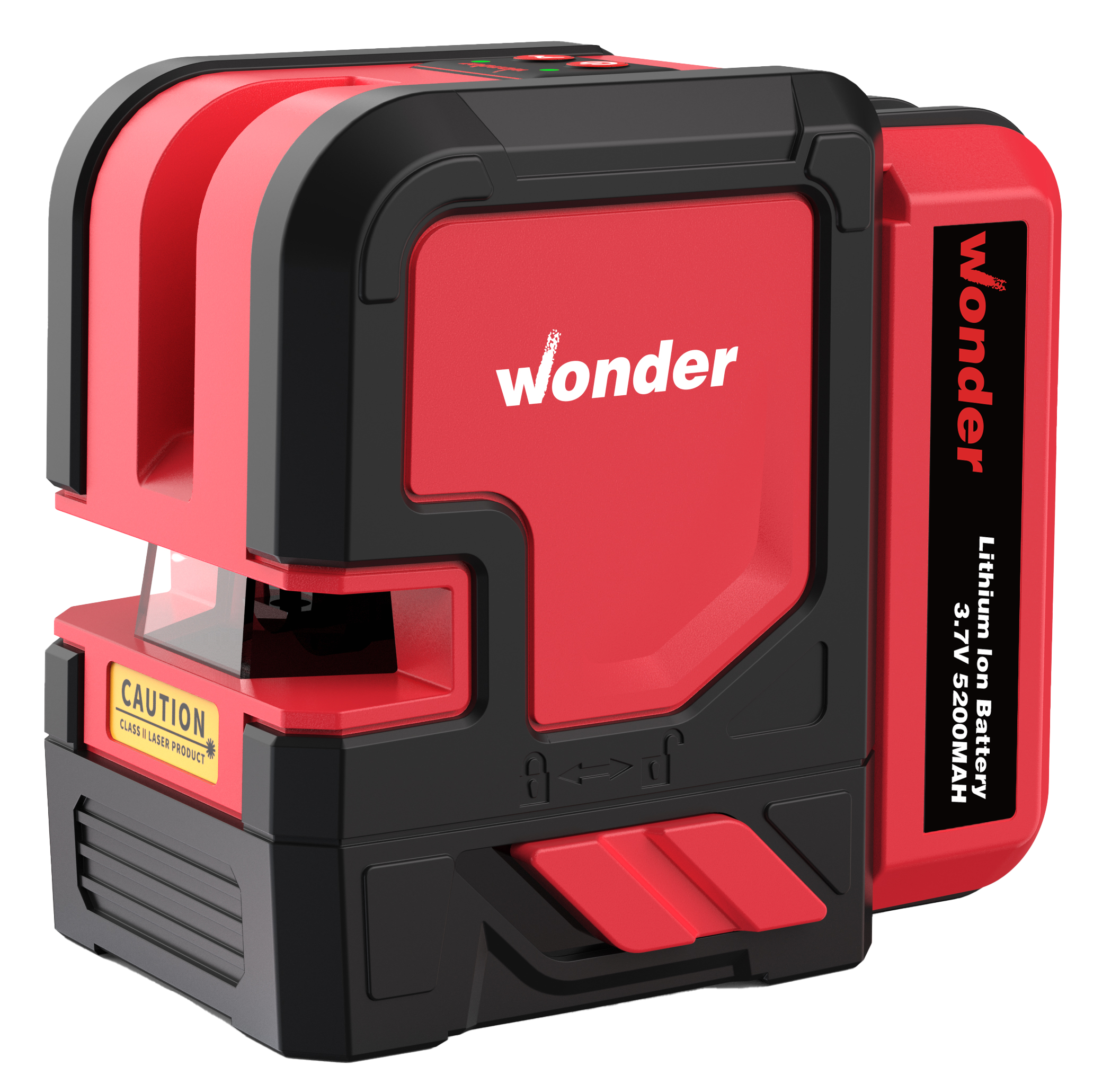 Wonder Lazer Hizalama İki Çizgi Yeşil 3.7V.5.2 Ah
