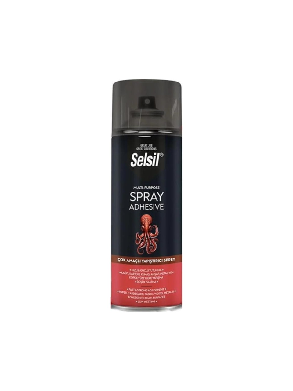 Selsil Çok Amaçlı Yapıştırıcı Sprey 400ml