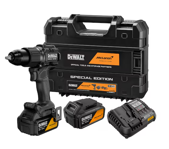 Dewalt X Mclaren DCD86MP2T Darbeli Matkap 2x5Ah