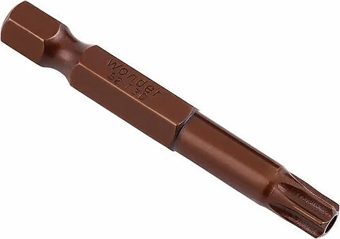 Wonder Profesyonel Delikli Torx Bits Uç TT 30 30 Mm 5 Li Blisterli