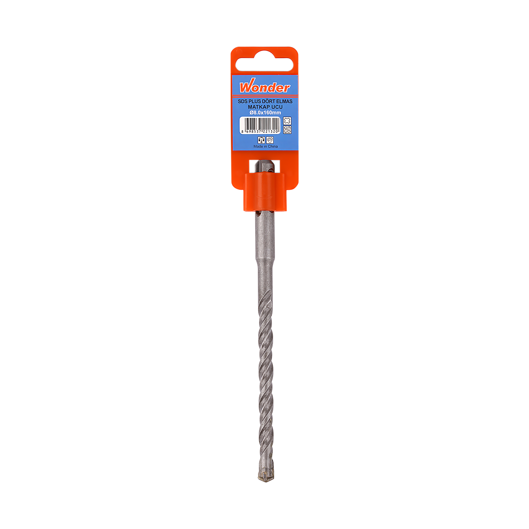 Wonder Sds Plus Dört Elmas Matkap Ucu 8X160 Mm